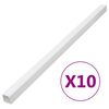 vidaXL Kabelska cev 50x25 mm 10 m PVC