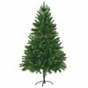 vidaXL Umetna novoletna jelka z realističnimi iglicami 180 cm zelena