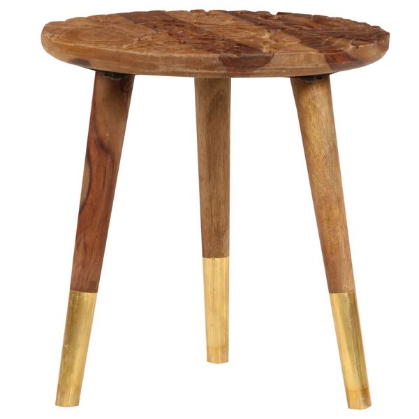 vidaXL Klubske mizice 2 kosa trden les