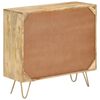 vidaXL Komoda 80x30x75 cm trden mangov les