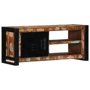 vidaXL TV omarica 80x30x35 cm masivni les obnovljen
