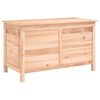 vidaXL Zunanja &scaron;katla za blazine 99x50x56,5 cm trden les jelke