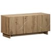 vidaXL TV stojalo 90 x 34,5 x 40 cm Artisan hrast Konstruiran les