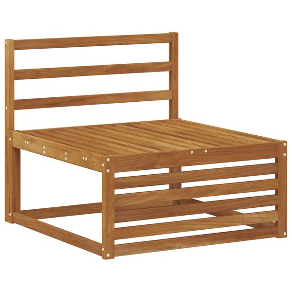 vidaXL Sedežne garniture 7 pcs Naravna Masiven les akacije