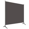 vidaXL Paravan antracit 175x180 cm tkanina