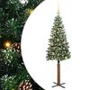 vidaXL Ožja jelka Zelena 150 cm PVC in trden bor