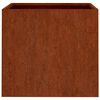 vidaXL Cvetlično korito 2 kosa 49x47x46 cm corten jeklo