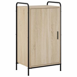 vidaXL Omara za čevlje 51 x 36,5 x 93 cm Inženirski les Sonoma hrast