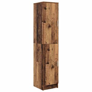 vidaXL Visok predalnik Star les 35 x 39 x 168 cm