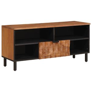 vidaXL TV omarica Acacia rjav fini&scaron; 100 x 33 x 46 cm Masiven les manga