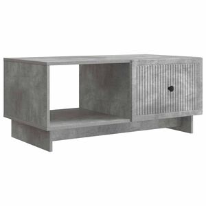 vidaXL Klubska miza Betonsko siva 90 x 50 x 40 cm Inženirski les