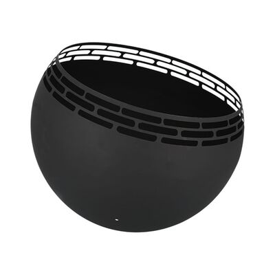Esschert Design Kurišče v obliki krogle črtasto črno