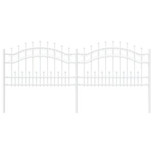 vidaXL Vrtna ograja KAMPEN 240 x 118 cm Mesh Jeklo s pra&scaron;nim premazom