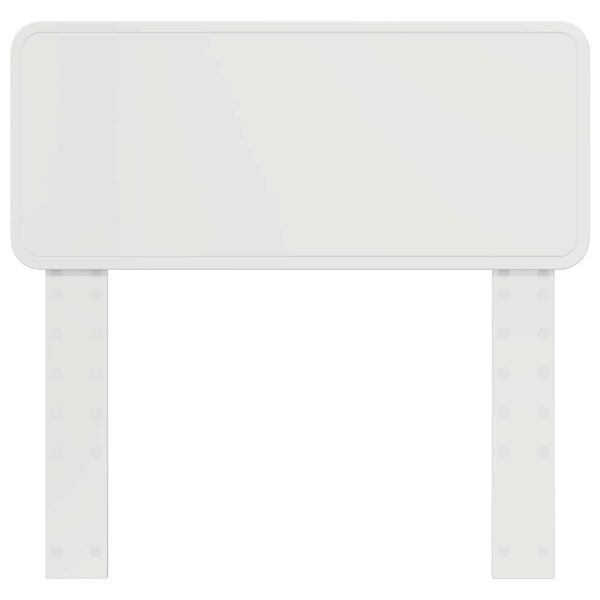 vidaXL Vzglavje Svetlo Belo 75 cm Konstruiran les