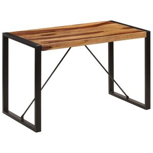 vidaXL Jedilna miza 120x60x76 cm trden palisander