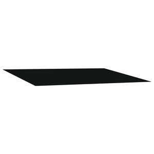 vidaXL Nadomestno platno za tendo Črna 350 x 250 cm Poliester