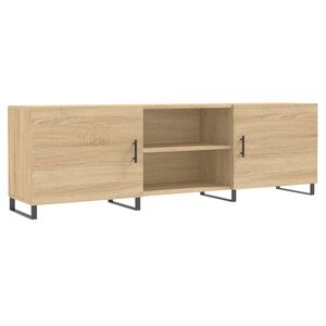 vidaXL TV omarica sonoma hrast 150x30x50 cm inženirski les