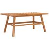 vidaXL Klubska mizica 100x50x45 cm trden akacijev les