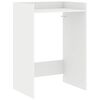 vidaXL Omara za pralni stroj Bela 67,5 x 48 x 97 cm Inženirski les