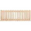 vidaXL Vrtna visoka greda z ograjico 200x50x70 cm trdna borovina