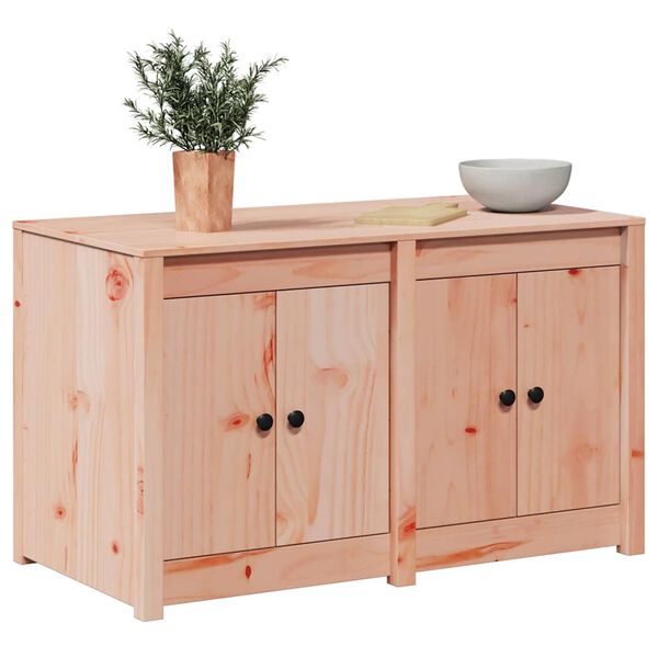 vidaXL Kuhinjski element Rjava 106 x 55 x 64 cm Trden borov les