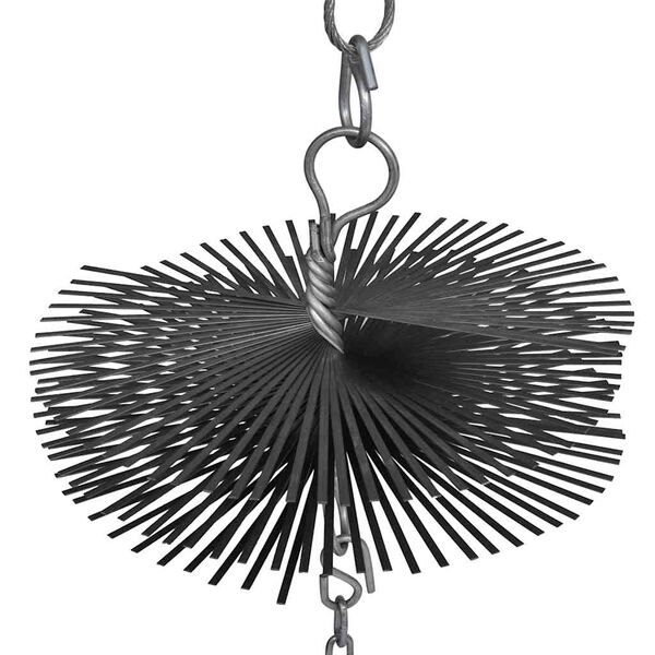 Okrogla Krtača za Či&scaron;čenje Dimnika Diameter 25 cm