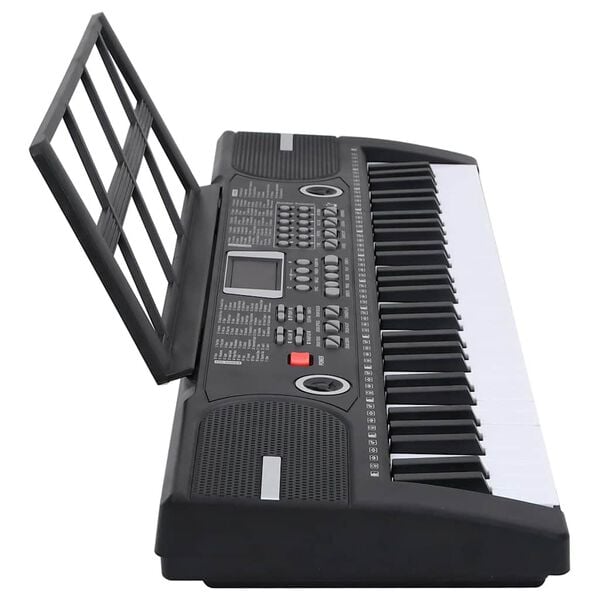 vidaXL 61 tipk Piano Electric Keyboard z glasbenim stojalom za otroke