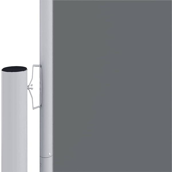 vidaXL Zložljiva stranska tenda antracitna 200x600 cm