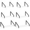 vidaXL Stenske police 6 kos Bela 40 x 16 x 15,5 cm