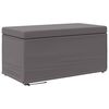vidaXL Stolica Siva 81 x 41 x 40 cm Umetno Usnje in Umetno Leseno