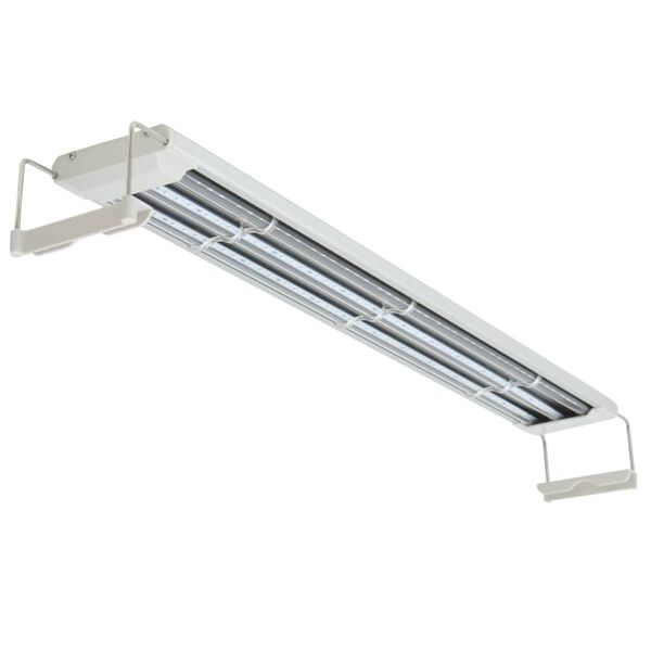vidaXL LED svetilka za akvarij 80-90 cm aluminij IP67