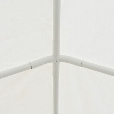 vidaXL Vrtni šotor PE 2x5 m bel