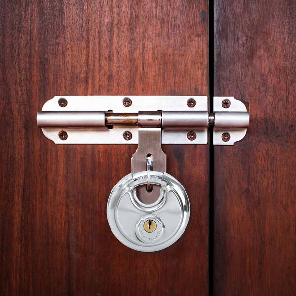 vidaXL Zaključne ključavnice z ključi 2 pcs srebrna 9 x 2.8 x 9 cm