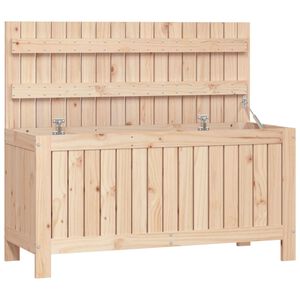 vidaXL Vrtna &scaron;katla 108x42,5x54 cm trdna borovina