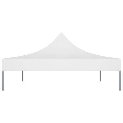 vidaXL Streha za vrtni šotor 4,5x3 m bela 270 g/m²
