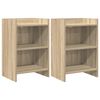 vidaXL Posteljne mize 2 kos Sonoma hrast 40 x 30 x 60 cm