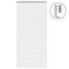 vidaXL Verižna mreža proti mrčesu za vrata 100x200 cm aluminij
