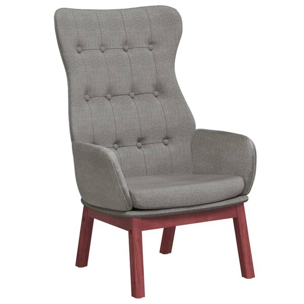 vidaXL Stol za spro&scaron;čanje svetlo sivo blago