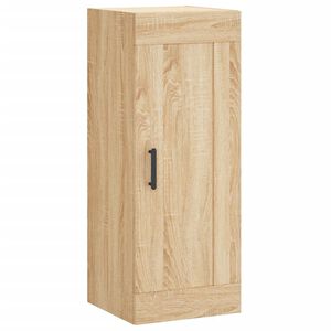 vidaXL Stenska omarica sonoma hrast 34,5x34x90 cm inženirski les