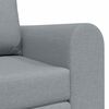 vidaXL Sofa postelja 60cm Svetlo siva blago