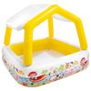 Intex Napihljiv bazen s streho 157x157x122 cm