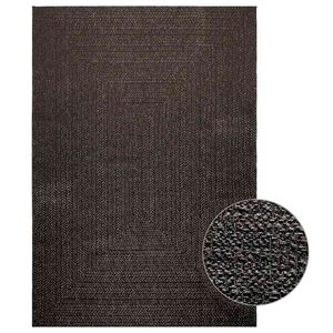 vidaXL Preproga ZIZUR antracit 160x230 cm videz jute notranja/zunanja