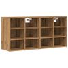 vidaXL Omarica za čevlje 2 kosa artisan hrast 52x30x50 cm