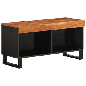 vidaXL TV omarica 85x33x43,5 cm trden akacijev les