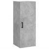 vidaXL Stenska omarica betonsko siva 34,5x34x90 cm
