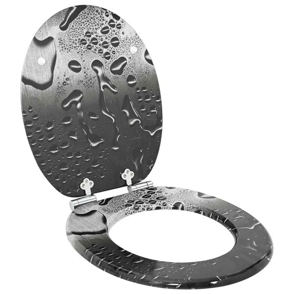 vidaXL Pokrivalo za strani&scaron;če 2 pcs Siva 44 x 38 cm MDF plo&scaron;ča