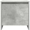 vidaXL Nočna omarica 2 kosa betonsko siva 45x34x44,5 cm iverna plo&scaron;ča