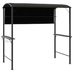 vidaXL Paviljon s streho 220x110x200 cm antracit