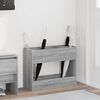vidaXL Stojalo za dežnik Siva Sonoma 65 x 24 x 50 cm Konstruiran les