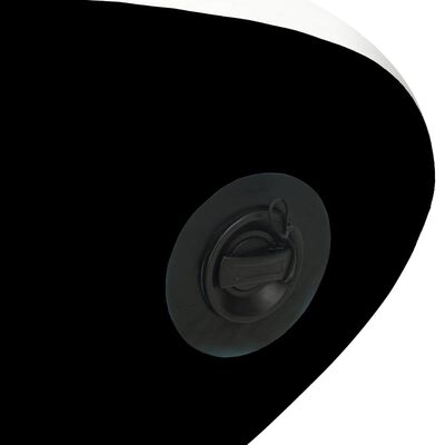 vidaXL Napihljiva SUP deska komplet 320x76x15 cm črna